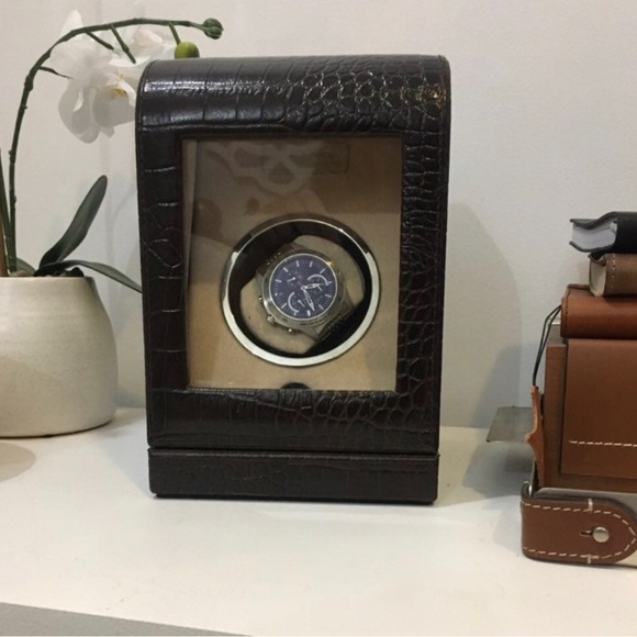 Renzo Romagnoli SINGLE WATCH WINDER BOX - Picture 4 of 8